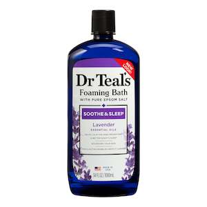 Bath And Body 2: DR TEAL'S ES FOAMING BATH LAVENDER 1000ML