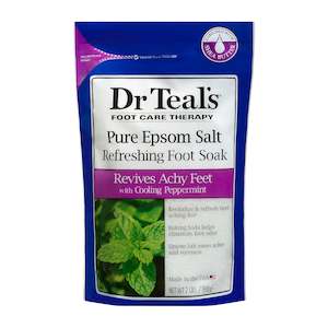 DR TEAL'S ES FOOT SOAK PEPPERMINT 909G