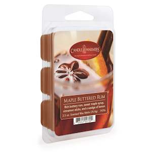 Oil Wax Melts: CLASSICS 2.5oz WAX MELTS MAPLE BUTTERED RUM