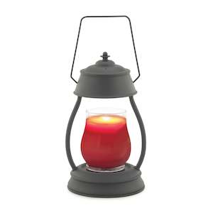 HURRICANE CANDLE WARMER LANTERN BLACK
