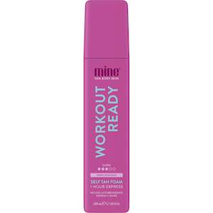 Minetan: MINETAN - WORKOUT READY SELF TAN FOAM 200ML