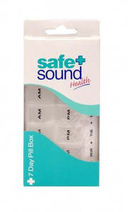 Safe Sound: S&S 7 DAY PILL BOX