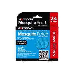 MOZZIGEAR MOSQUITO PATCH 24 VALUE PACK