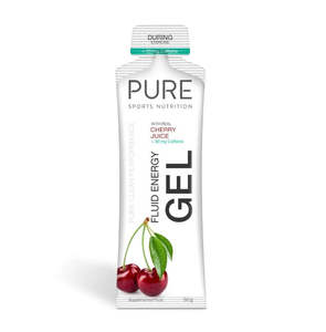 Pure: PURE FLUID ENERGY GEL 50G - CHERRY CAFFEINE