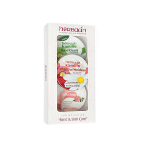 HERBACIN HAND & SKIN CARE TRIO RED
