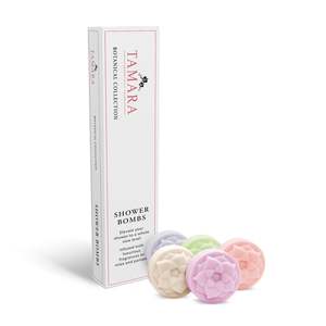 Customer Favourites: ET BOTANICAL SHOWER BOMBS COLLECTION 5X50G