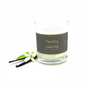 Candles: LIGHT UP YOUR LIFE CANDLE - VANILLA
