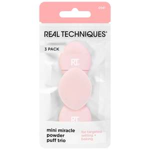 Bath And Body 2: RT SPONGE - MINI MIRACLE POWDER PUFF TRIO #0141