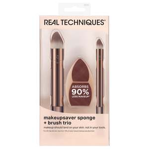 Bath And Body 2: RT SET - MAKEUP SAVING SPONGE + BRUSH TRIO #0131