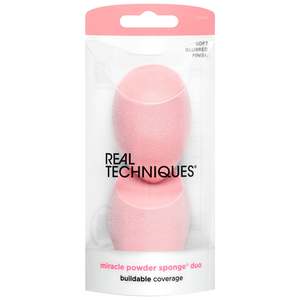 Real Techniques: RT SPONGE - MIRACLE POWDER SPONGE 2PK #1994