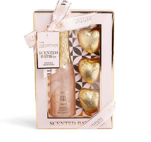 Gift Sets 1: IDC GIFTSET SCENTED ROSE BUBBLE BATH