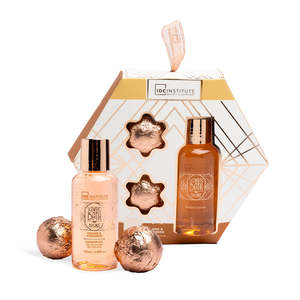 Gift Sets 1: IDC GIFTSET SCENTED BRONZE 3PC BATH SET