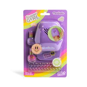 Customer Favourites: MARTINELIA SUPER GIRL NAIL SET WITH DRYER