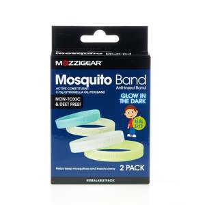 Mozzigear: MOZZIGEAR MOSQUITO BAND NIGHT GLOW KIDS 2PK