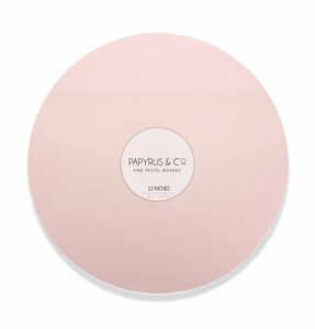 Products: Pastel Pink Masonite Cake Board - 12 inch dia (30cm) - The Monkey Tree