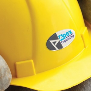 Products: Resin Coated Labels 55 x 24mm – Oval