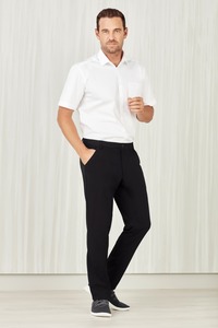 Products: Mens Comfort Waist Flat Front Pant
