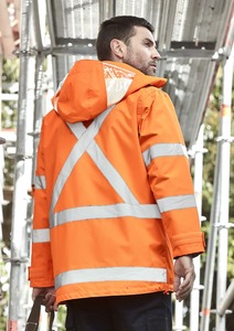 Products: Mens TTMC-W23 Hi Vis X Back 4 In 1 Waterproof Jacket
