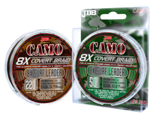 Braid: JDB 8X Camo Covert Braid - Surf Leader