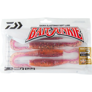 Soft Plastics Softbaits: Daiwa Bait Junkie - 5.5" Wave Minnow Korean BBQ