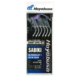 Sabikis: Hayabusa - UV Twist Skin SS 2x 3-Hook (EX135)