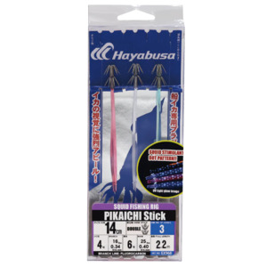 Hayabusa - Pikaichi Ika Sabiki Stick Rig (EX968)