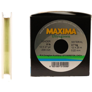 Monofilament: Maxima - Ultragreen 25m Spools (Box of 12)