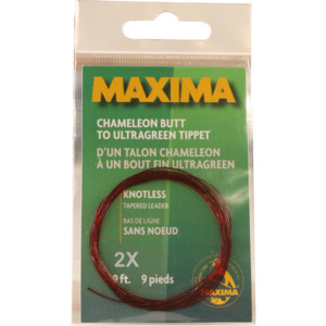 Monofilament Leaders: Maxima - Knotless Tapered Leaders