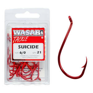 Hooks: Wasabi - Suicide Red Hooks