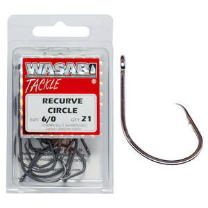 Hooks: Wasabi - Recurve / Circle Hooks