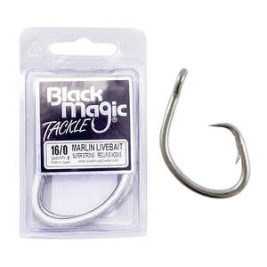 Hooks: Black Magic - Marlin Livebait Hooks