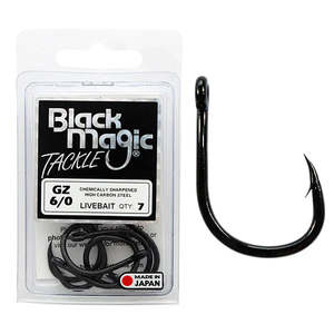 Hooks: Black Magic - GZ Livebait Hooks