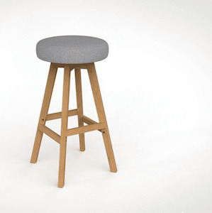 Stools: Luna Button Barstool