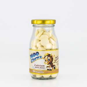 96pcs glass bottle: Vanilla Milk Bites - Bottle (96)