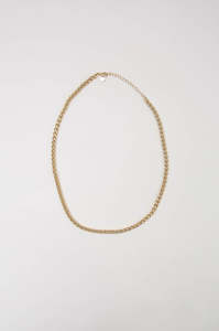 braid necklace / gold