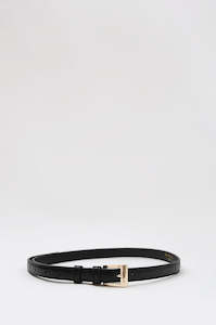 Belts: curator belt / black|gold