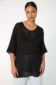 Last Chance: recent tee / black