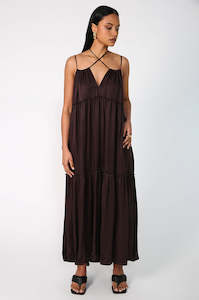 Dress Of The Week: queue dress / espresso chocolate brown
