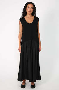Midi Maxi Dresses: fleeting dress / black
