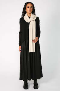 Scarves: ark scarf / ivory cream