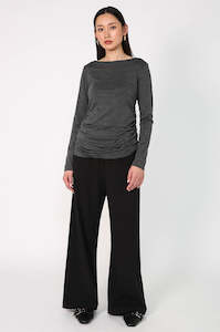 New: converge top / charcoal marle