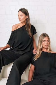 ranging pant / black