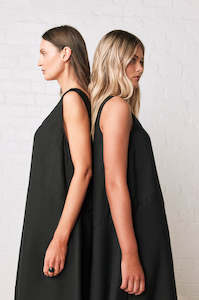 ahead dress / black