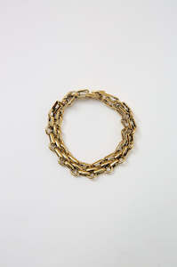 entwine bracelet / gold