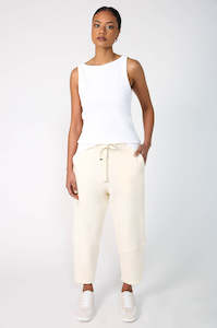 Pants: furthering track pant / Buttermilk