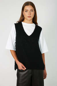 eternity vest / black