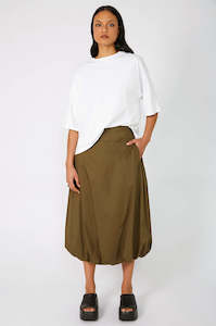 bounce skirt / khaki
