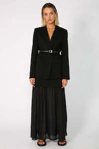 Skirts: resin skirt / black