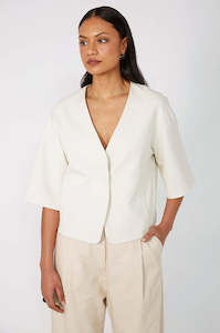 Coats Jackets: allay jacket / ecru marle