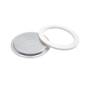 Bialetti: Replacement Ring Seal & Aluminium Filter